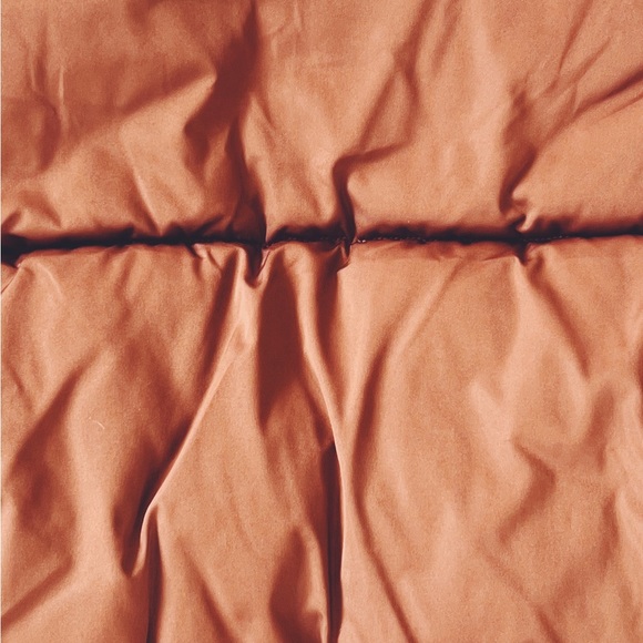 Jack & Jones Burnt Orange Puffer Jacket Men’s Sz Large - Picture 7 of 9